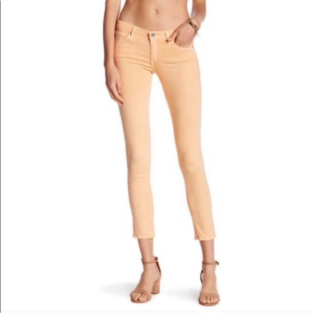 AG Adriano Goldschmied Legging Ankle Peach 28!
